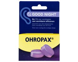 Ohropax Good Night – Slaapoordoppen voor Ongestoorde Nachtrust – 8 Stuks