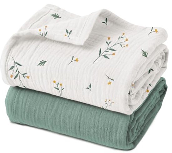 GLLQUEN BABY Lot de 4 draps-housses pour couffin, 100 % microfibre Oeko-tex100