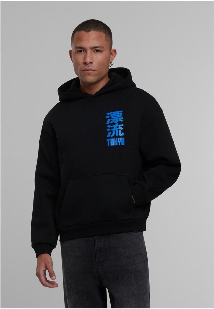 Mister Tee Tokyo Drifting Fluffy Hoody Zwart