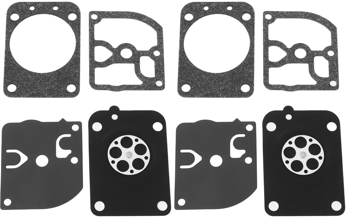 2 Sets Carburetor Gasket Diaphragm Rebuild Kit Compatible with Stihl TS410/TS420 Cut-Off Saws