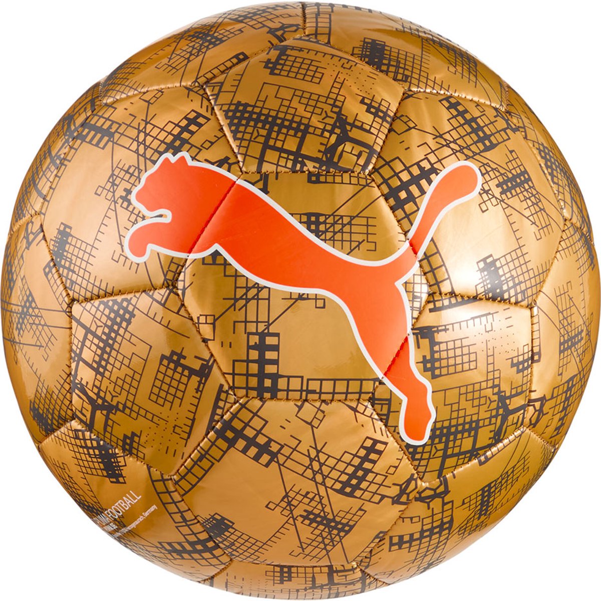 Puma Cup Graphic Voetbal Goud 5