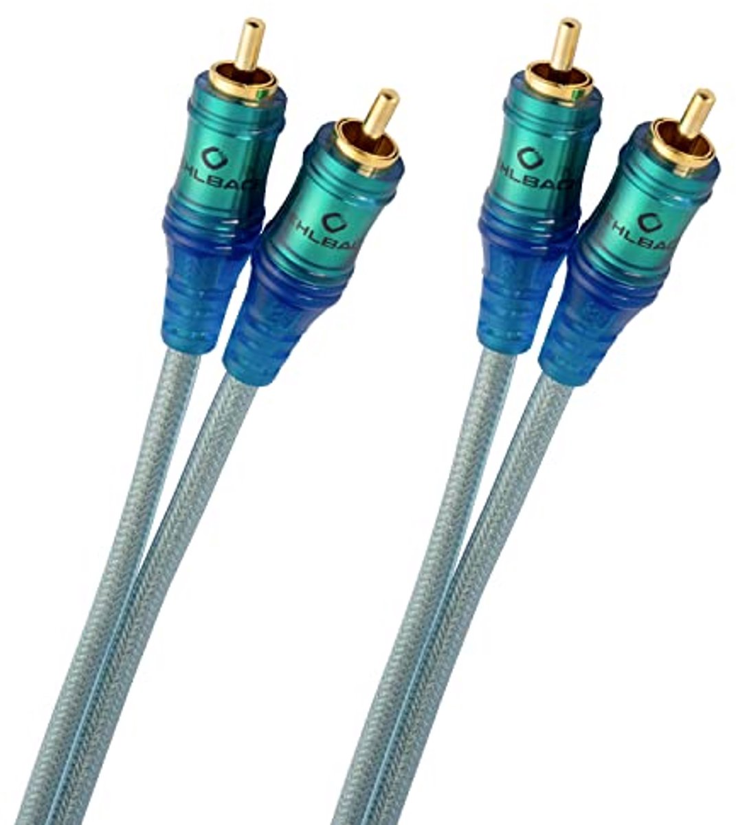 RCA-kabel 1,5 m voor platenspeler en hifi-installatie - Dubbel afgeschermde audiokabel