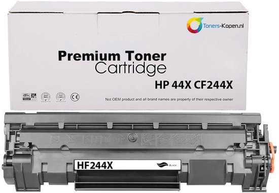 HP 44A CF244A Toner de marque privée Zwart - 2 000 pages - marque privée avec HP LaserJet Pro M15, M15a, M15w, M17, MFP M28, M28a, M28w, MFP M29w, MFP M30w, MFP M31w