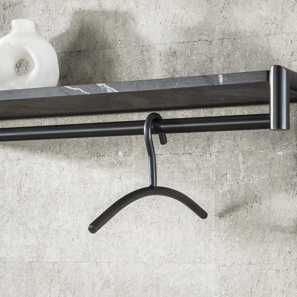 Kledinghanger Gunmetal Ronde Buis 45 cm