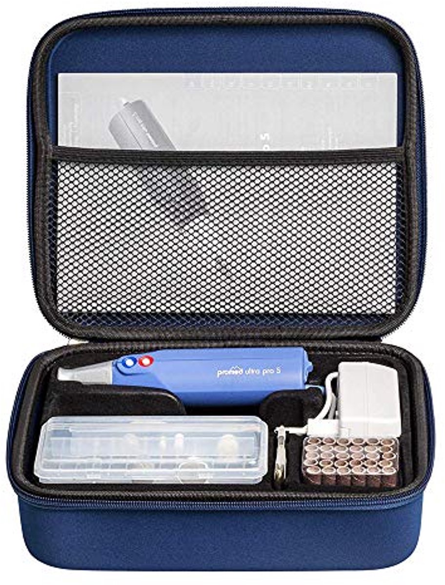 Elektrische Manicure Pedicure Set met 11 Opzetstukken en Opbergtas