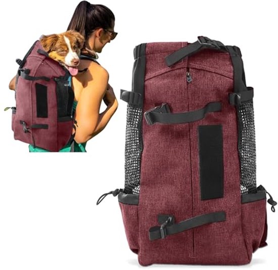 Rugzak Voor Honden En Katten Luchtdoorlatende Reistas Met Comfortabele rugzak-voor-honden-en-katten-luchtdoorlatende-reistas-met-comfortabele