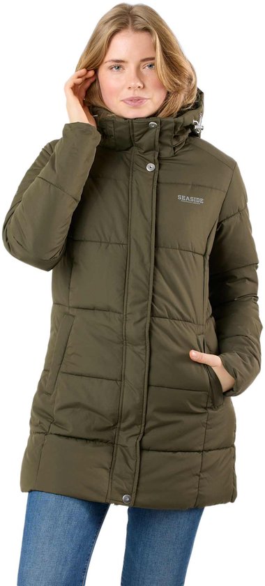 Seaside HAMPTON PREMIUM WARM - Wintermantel - dk navy/donkerblauw