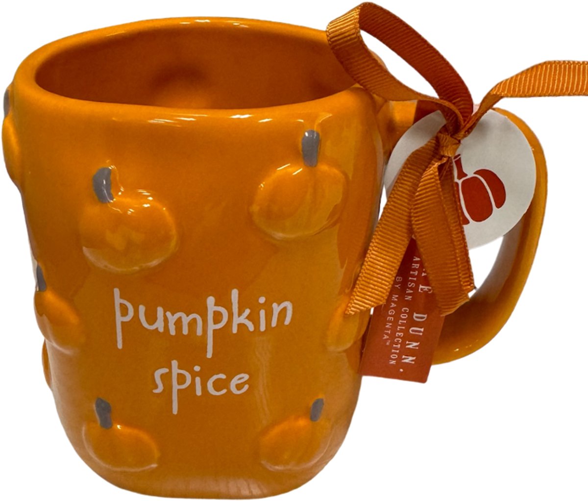 Rae Dunn - Pumpkin Spice - herfst- mok - halloween - halloween decoratie - grote mok