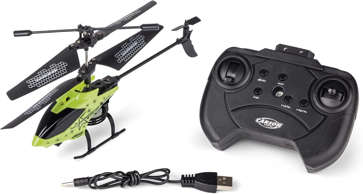 Beginner RC-helikopter met LED-verlichting - Geschikt voor binnengebruik