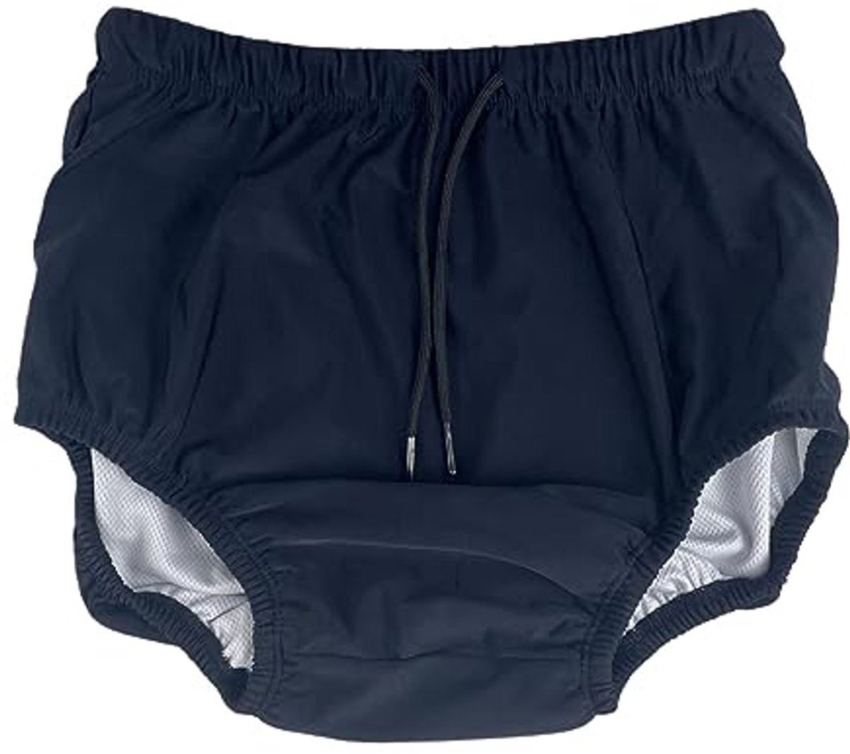 Herbruikbare zwemluiers voor volwassenen - Wasbare luiers voor incontinentiebescherming - Uniseks (S, blauw)