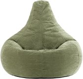 icon - Dalton Zitzak Fauteuil - Gaming - Ribfluweel - Saliegroen