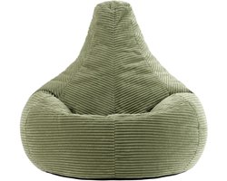icon - Dalton Zitzak Fauteuil - Gaming - Ribfluweel - Saliegroen
