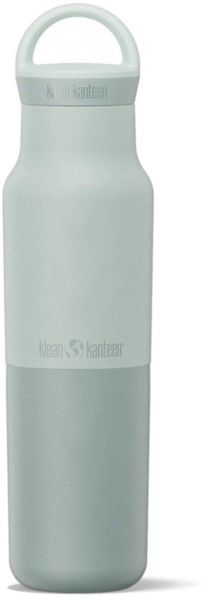 Klean Kanteen Rise Classic Insulated 355ml - Arch Loop Cap Barely Blue- Geïsoleerde waterfles - compact formaat – foto 7
