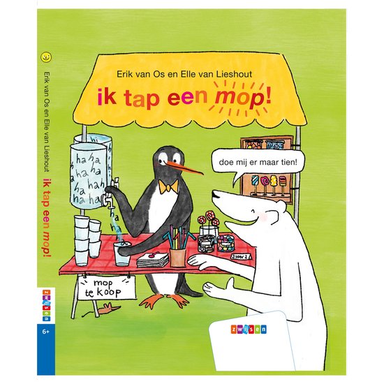 Moppenboeken - ik tap een mop! - cover