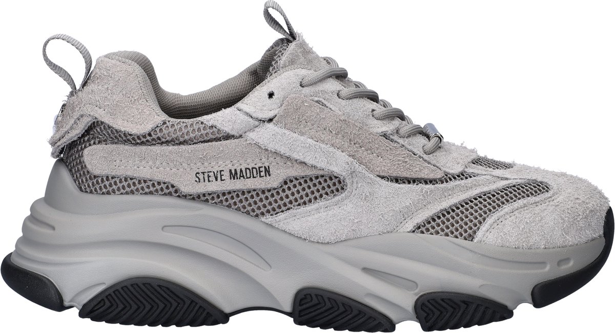 Steve Madden Possess heren sneaker - Grijs - Maat 45