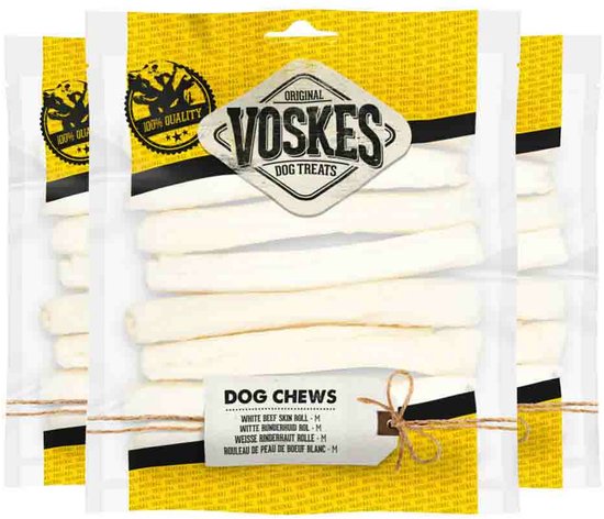 Voskes Roll White M - 3 x 8 stuks - Voordeelverpakking