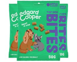 3x Edgard & Cooper Adult Bite S Appel 50 gr