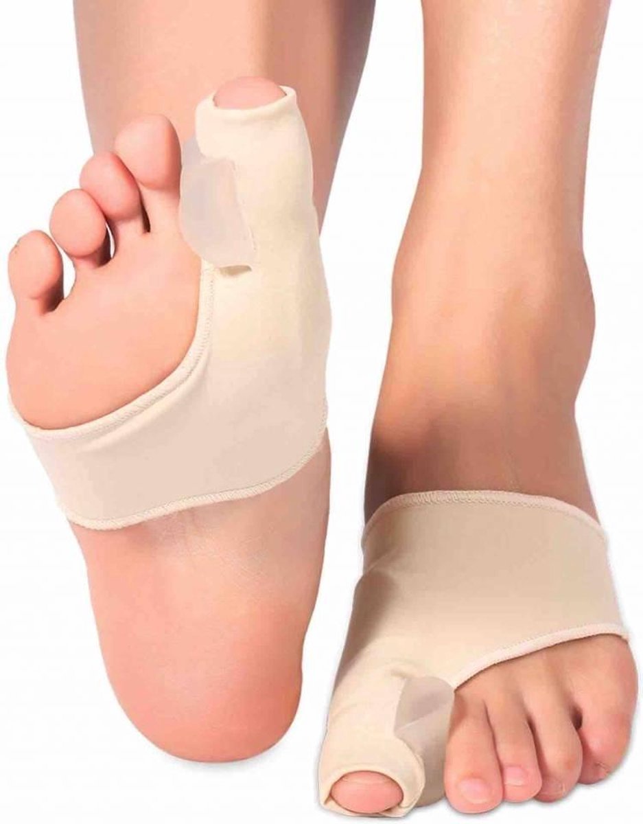 Hallux Valgus - Teencorrector - Teenspreider - Tenen Beschermen - Toe Separator - 1 paar