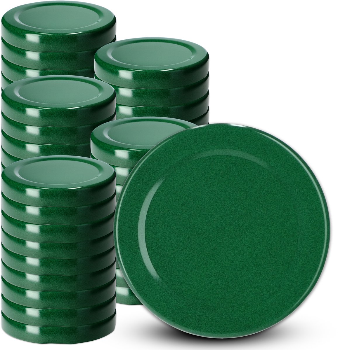 KADAX Potdeksels, dop, potten, deksel, Fi58, 50 stuks, 4-haak