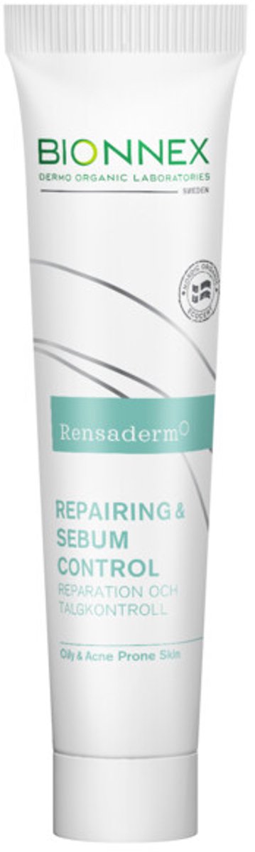Bionnex - Rendaderm Repair en Talg Control Voor Vettige en Acnegevoelige Huid - 3 x 30 ml - Voordeelverpakking