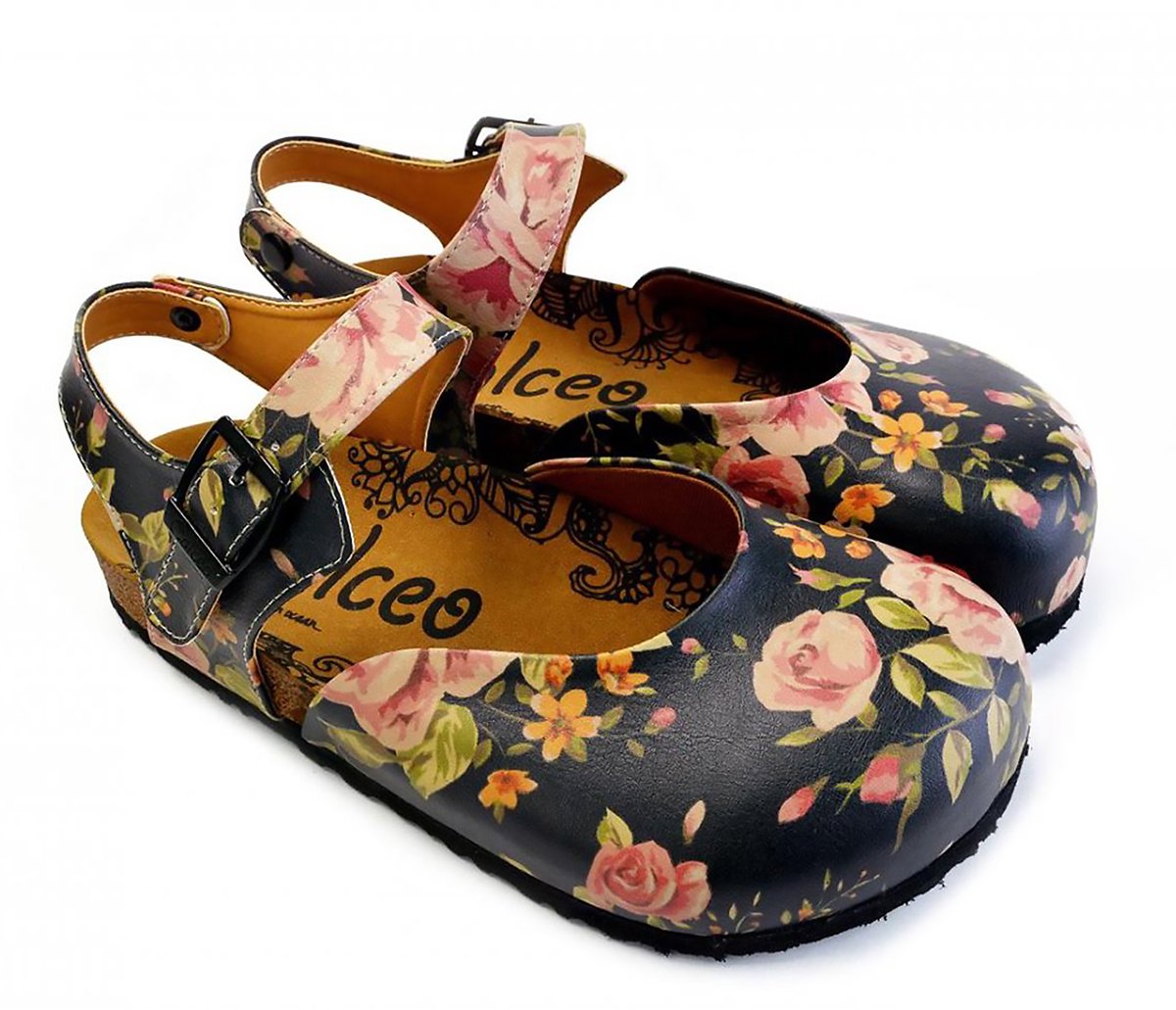 GOBY – Rosé Romance Clogs – Handmade en Vegan – Elegant en Comfortabel – Maat 40