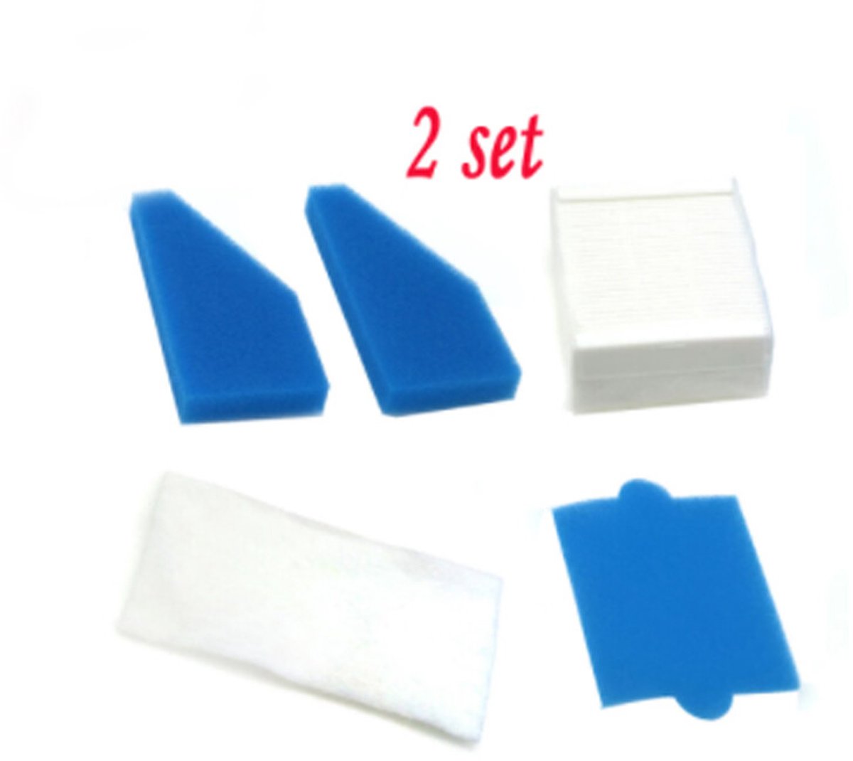 sets Filterset stofzuigers Geschikt voor Thomas Aqua + Multi Clean X8 Parquet Aqua