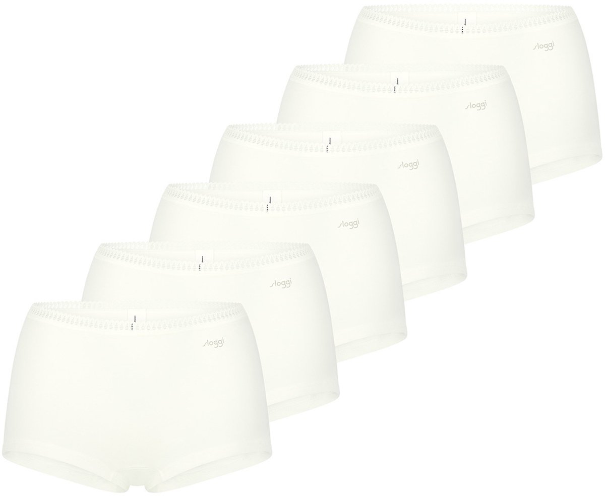 sloggi Dames shorts slip 6 pack GO Crush