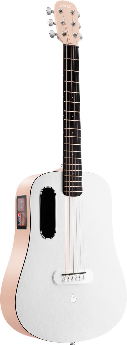 Lava ME Play 36" Light Peach/Frost White - Akoestische gitaar