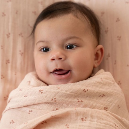 Swaddle - Roze - 120 cm - Essentials van Merkloos — afbeelding 2