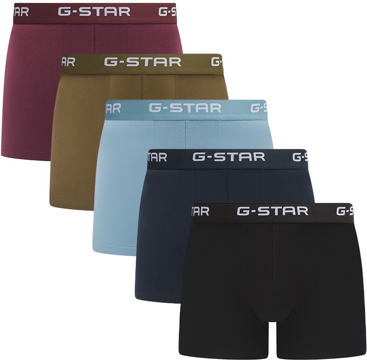 G-Star heren 5P boxers multi