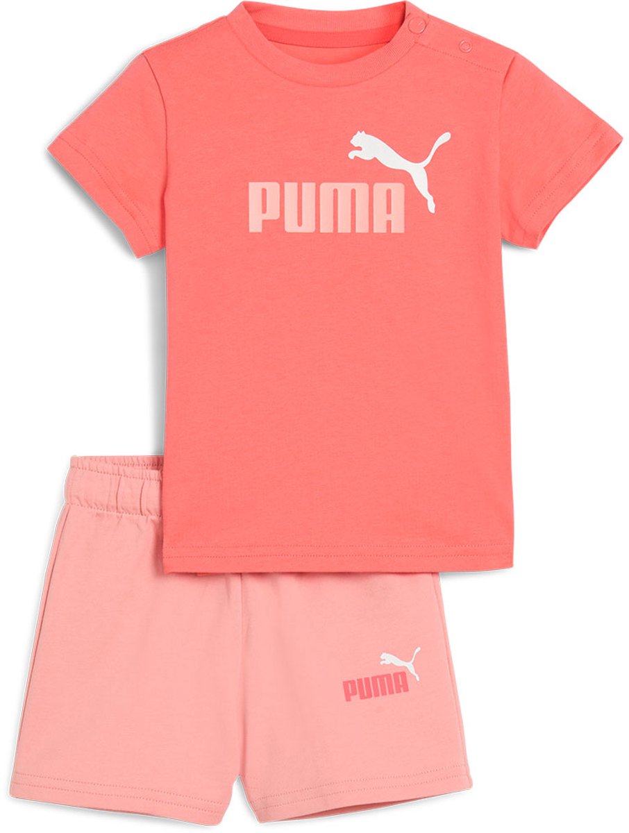 Puma Minicats Ess Set 2-4 Months Jongens Meisjes Peach Rose