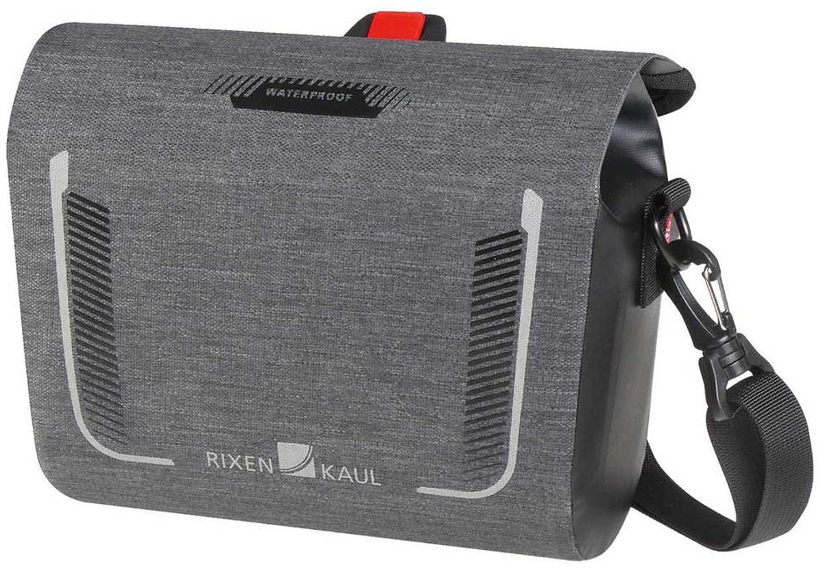 KLICKfix Baggy Mini Waterproof - Stuurtas 20 cm (grau)