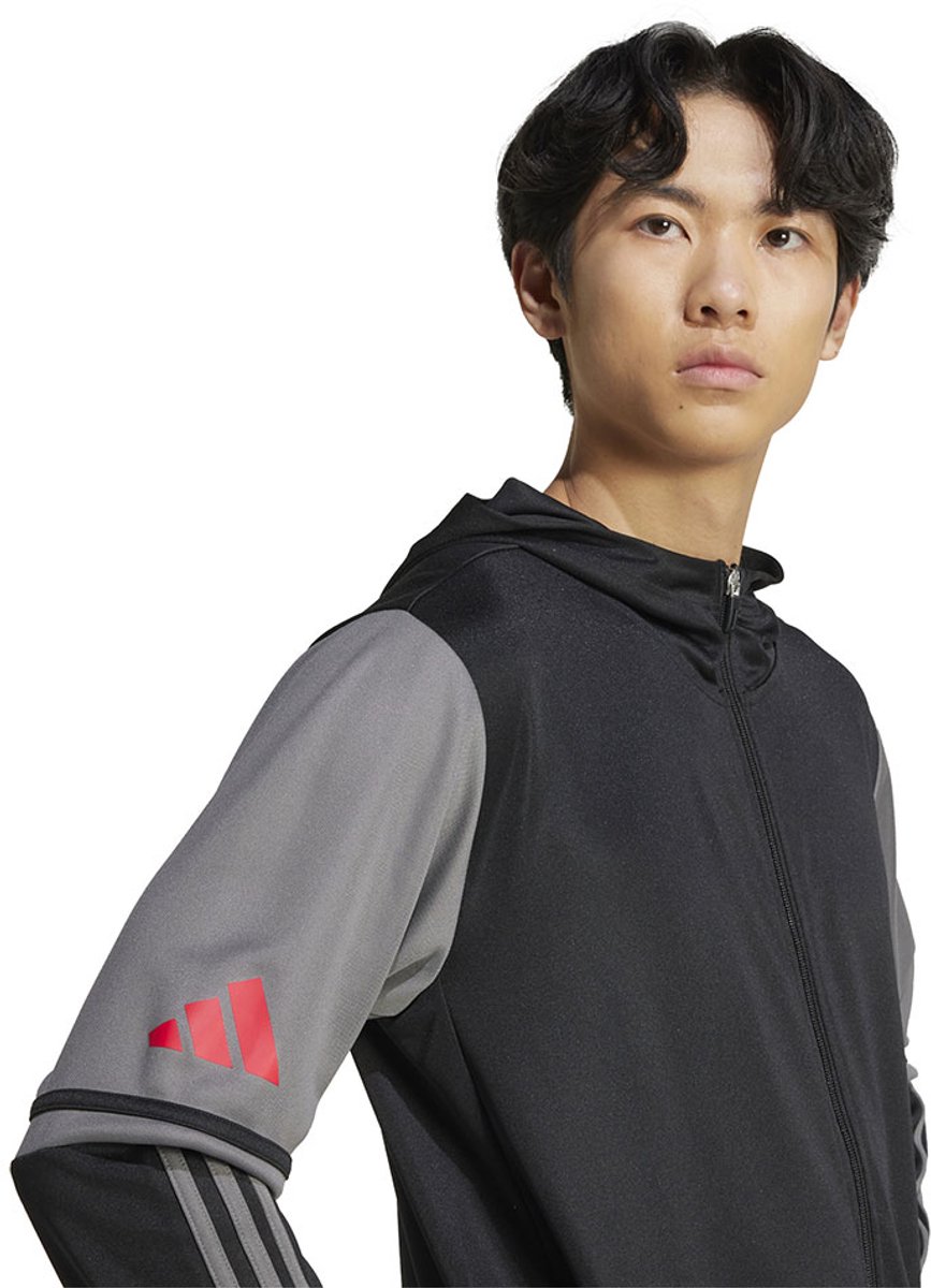Adidas Squadra 25 Sweatshirt Met Rits Zwart XL / Regular Man