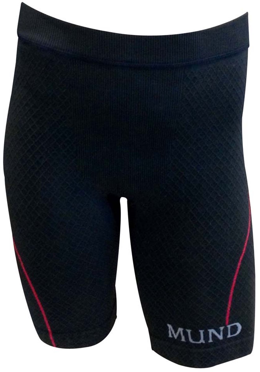 Mund Socks Winter Basislaag Shorts Zwart XL Vrouw