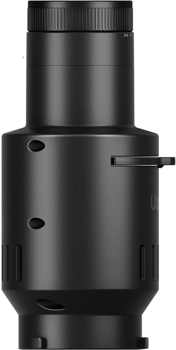 Ulanzi LAS007 Snoot Lichtvormer - Met Honingraat Grid en 4 Kleurenfilters - Voor Ulanzi COB Lampen met Mini-Mount - Aluminium - Zwart