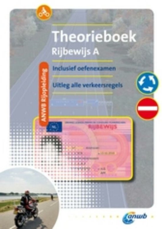 Theorieboek rijbewijs A - cover