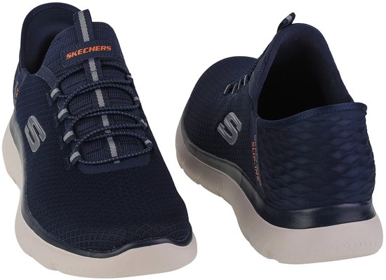 Skechers Summits - High Range Slip-Ins 232457-NVY, Homme, Bleu Marine, Baskets pour femmes, taille: 42.5
