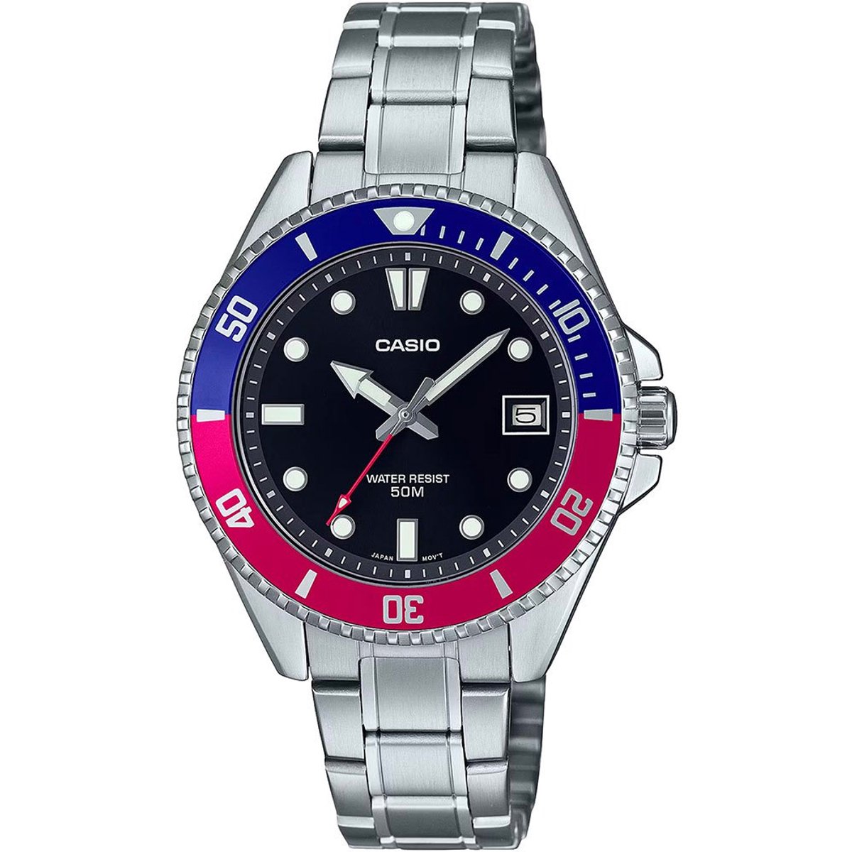 Casio Mdv-10d-1a3 Horloge Roze Man