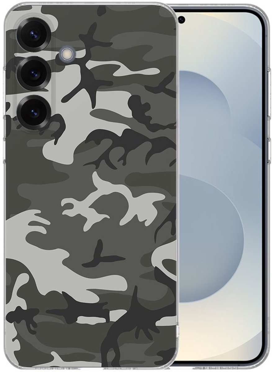 TPU Hoesje Samsung Galaxy S25 Plus - Army Light Backcover
