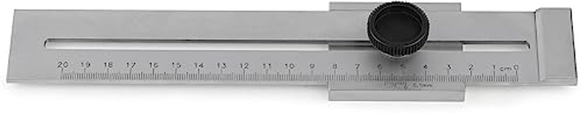 Precisiewismaat 200 mm - Afscheurgereedschap en Markeringsmeter voor Nauwkeurig Markeren
