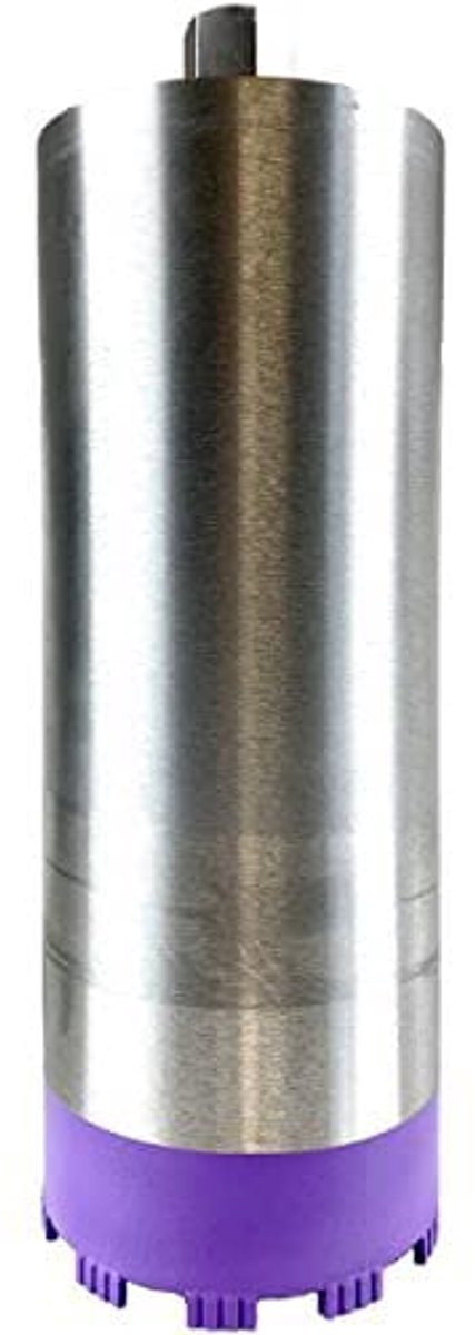 Turbo-diamantboorkroon met 1 1/4 inch opname - natte en droge kernboor voor beton, 400 mm nuttige lengte, Ø 72 mm