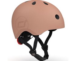 Scoot and Ride - kinderhelm - maat S/M - Mocha - verstelbaar - 51-55 cm