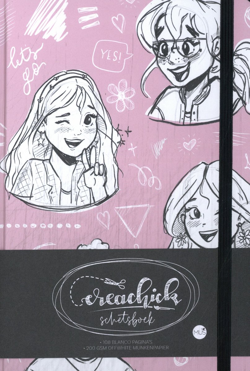 CreaChick Schetsboek