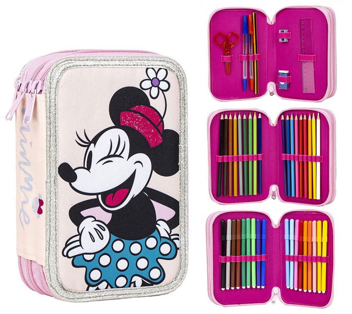Cerda Group Minnie Giotto Premium Etui Roze Man