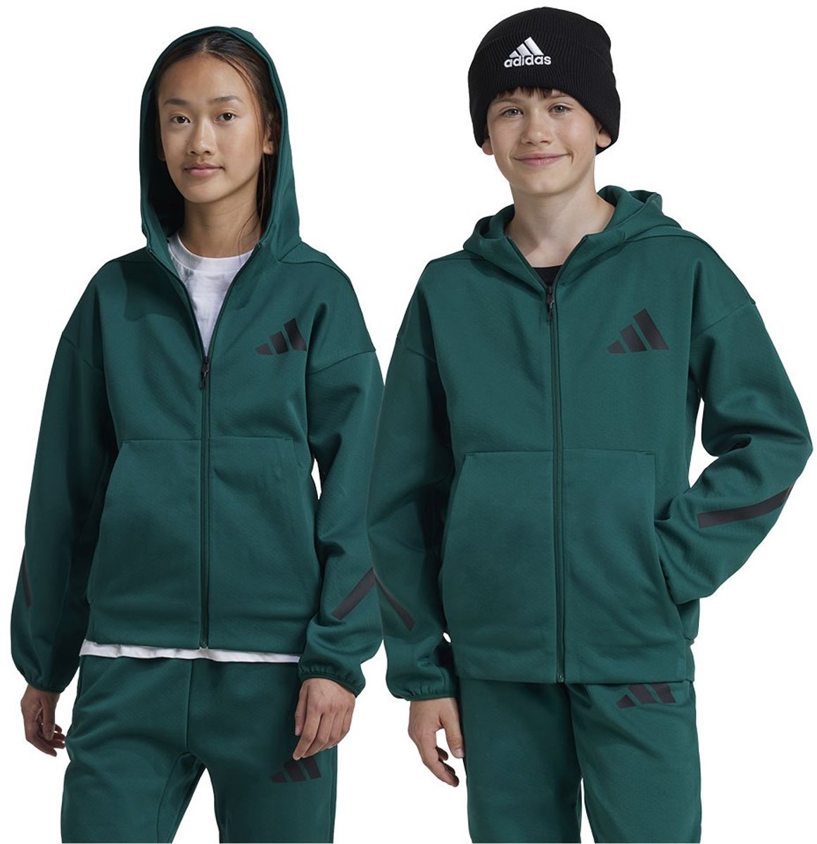 adidas Sportswear adidas Z.N.E. Tapered-Leg Broek Kinderen Groen