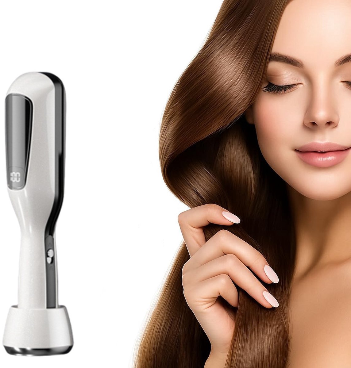 Haar kam - Split end trimmer - Draadloos - Split end trimmer - Haarpunten trimmer - Haar En Verzorging - Voor Gespleten Haarpunten - pluizig, droog, beschadigd, gebroken en krullend haar - Wit