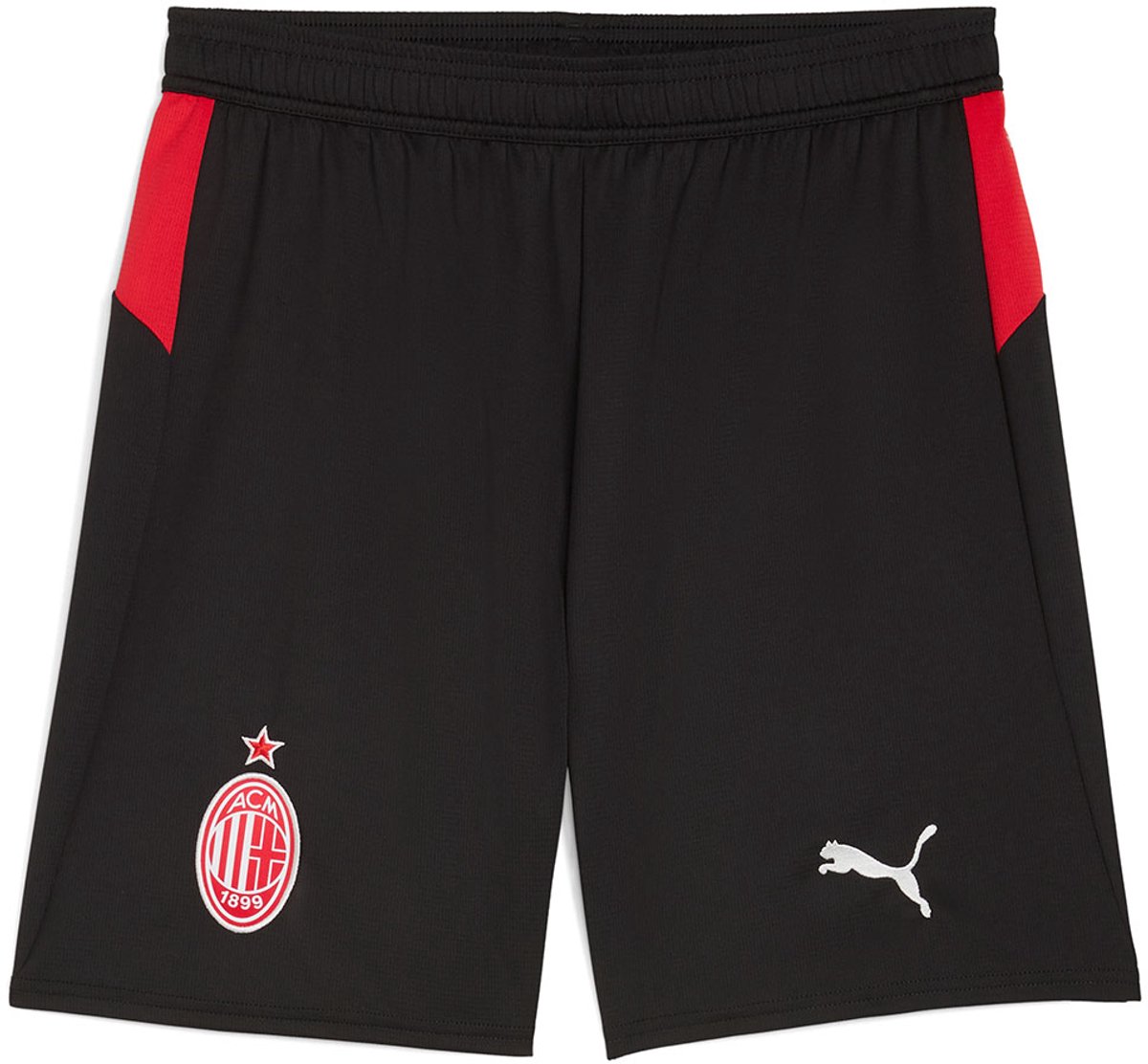 Puma Ac Milan Replica 25/26 Thuis Korte Broek Zwart XS Man