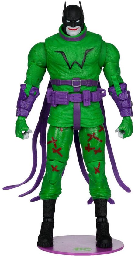 McFarlane Toys DC Multiverse Action Figure Batman (Batman: Last Knight on Earth) Jokerized (Gold Label) 18 cm Action Figuur