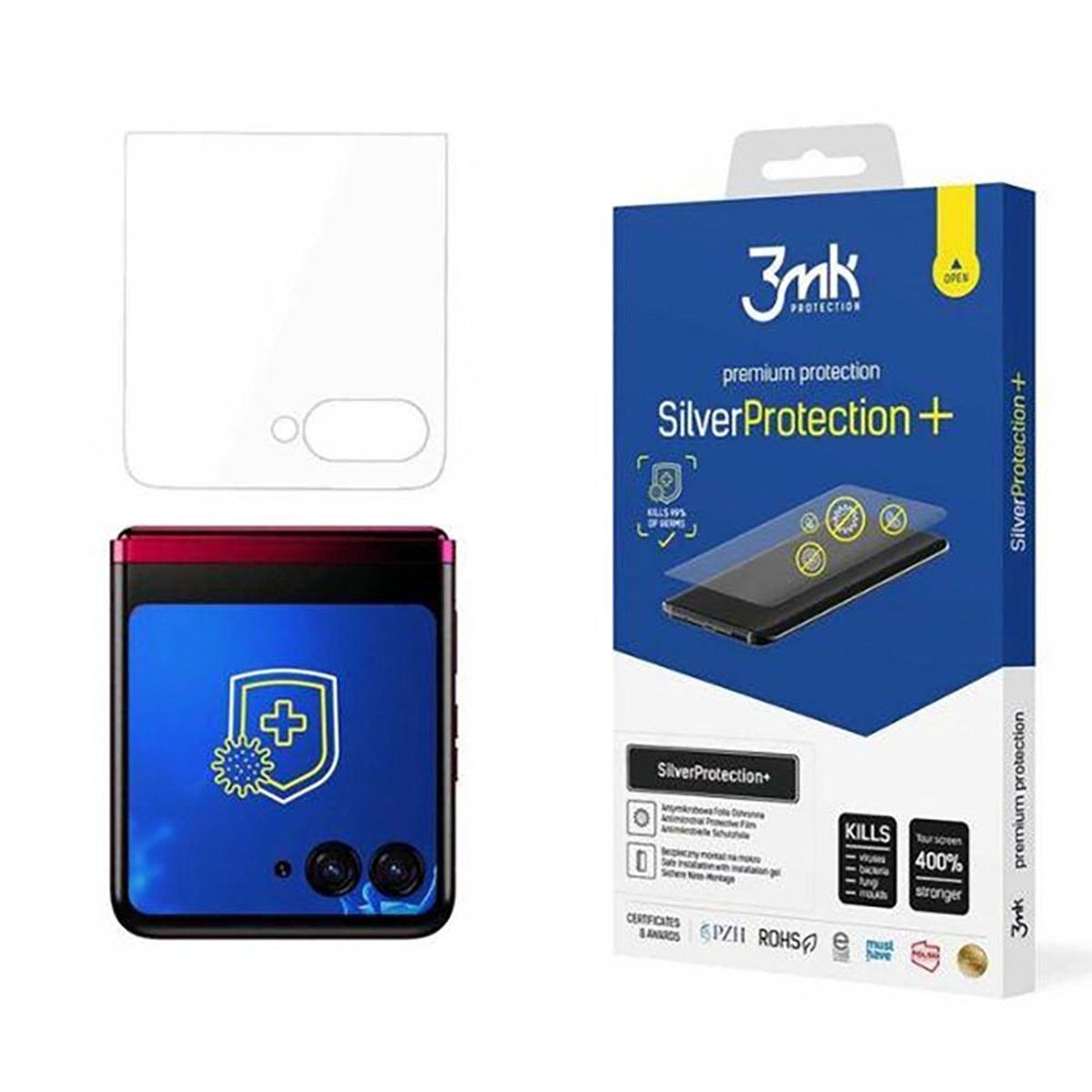 3mk Motorola Razr 50 Ultra (voor) Schermbeschermer Transparant