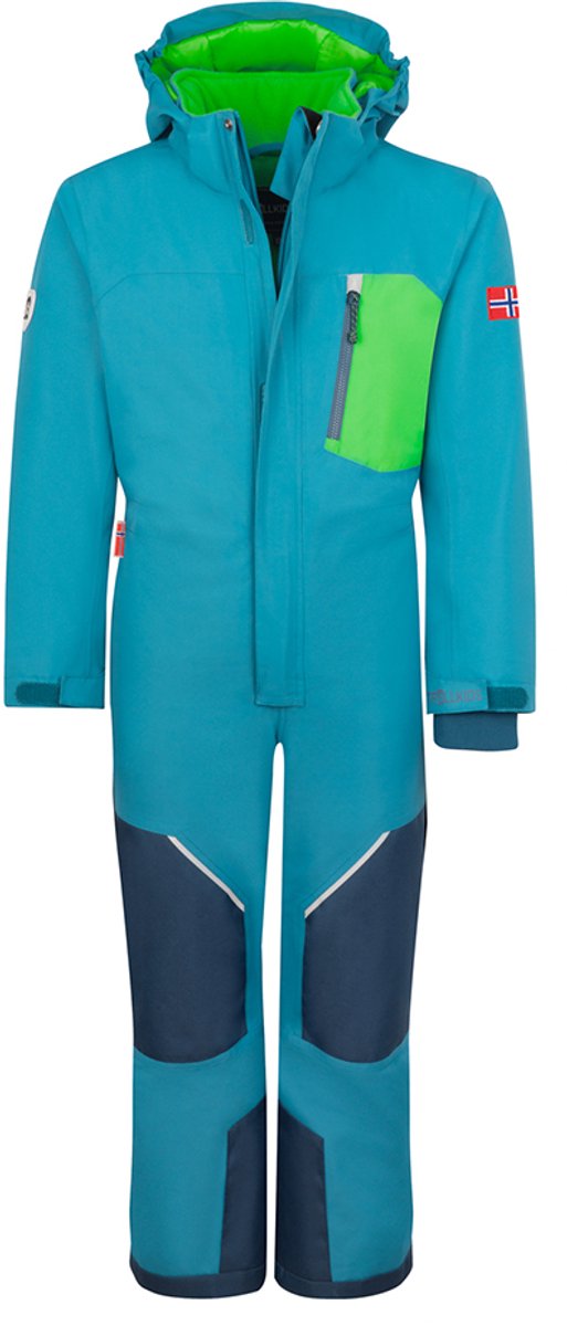 Trollkids Isfjord Xt Racepak Blauw 92 cm Jongens,Meisjes